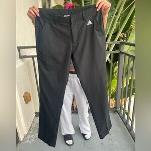 Men’s Black Adidas golf pants - size 32x34